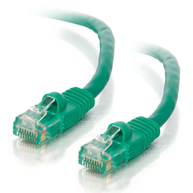 C2G Cat5e, 35ft. networking cable Green 10.6 m