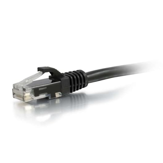 C2G 15ft Cat6a networking cable Black 4.6 m U/UTP (UTP)