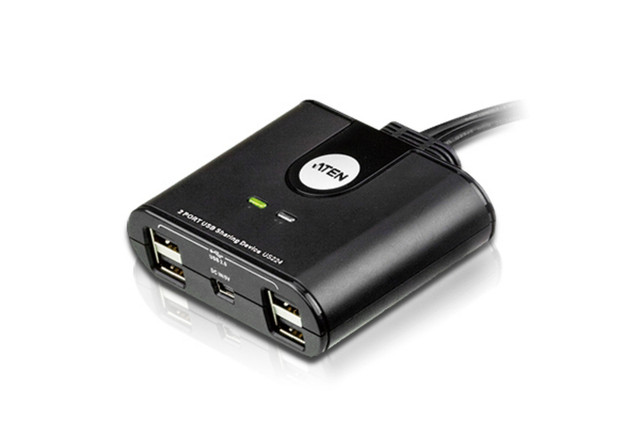 2-PORT USB 2.0 Share HUB for 4 Computers US224
