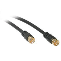 C2G Value Series F-type RG59 Video Cable 3ft coaxial cable 0.91 m Black