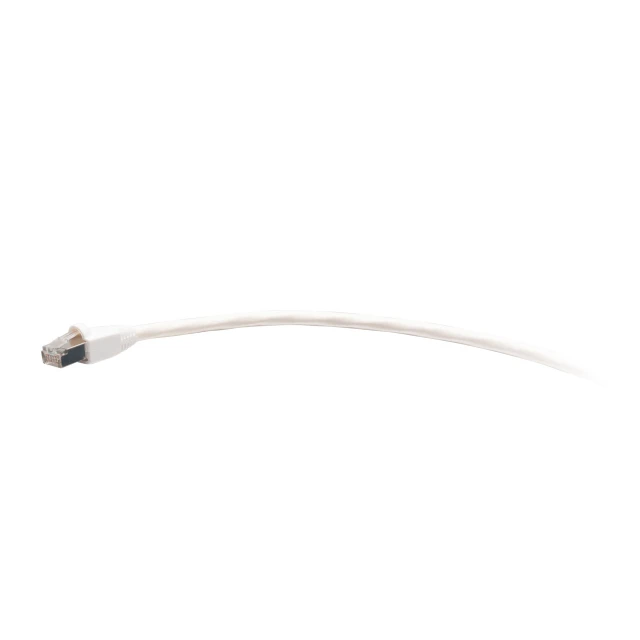 C2G 5ft (1.5m) TAA-Compliant F-Series Cat6 Snagless Shielded (STP) Network Cable - White