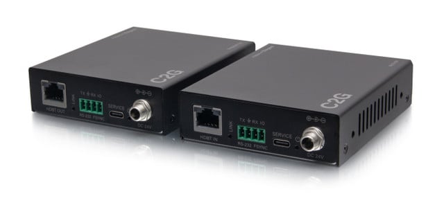 C2G Superbooster® 4-Port USB over Cat6a Extender Kit - USB 3.2 Gen1 (5Gbps)