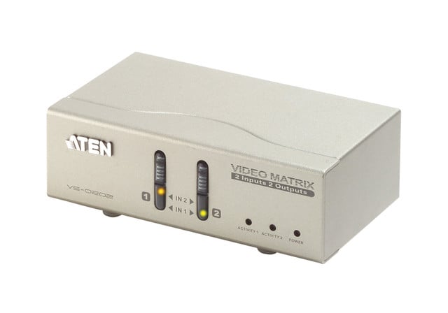 VS0202 - Video/Audio Switch - Ports QTY: 4 - External VS0202