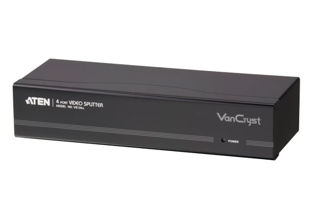 4-PORT VGA Video Splitter VS134A