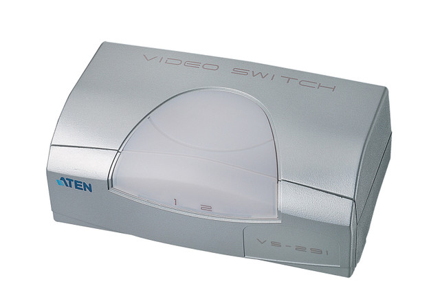 ATEN VS291 2-Port Video Switch - High Resolution Video Switching