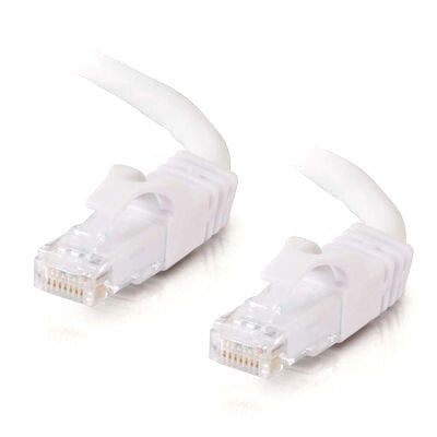C2G Cat6, 25ft networking cable White 7.5 m