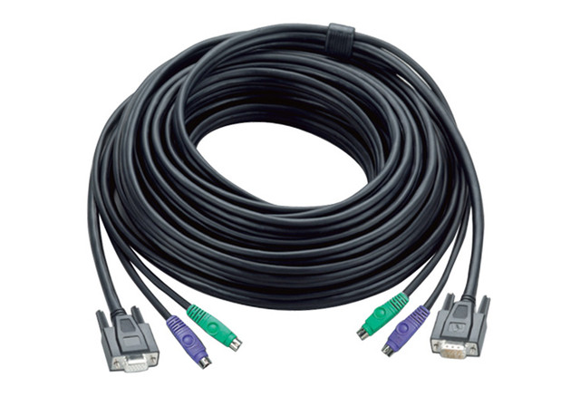 33FEET (10M) VGA & PS2 Console Extension Cable 2L1010P