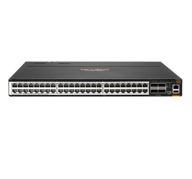 HPE Aruba Networking CX 8360‑48XT4C v2 48p 1G/10GBase‑T 4p 100G QSFP28 FB 3 Fans 2AC Managed L3 10G Ethernet (100/1000/10000) 1U