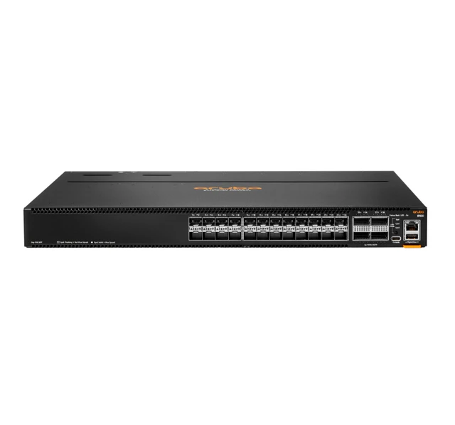 HPE Aruba Networking CX 8100 24x10G SFP+ 4x40/100G QSFP28 FB Airflow 3Fan 2AC PSU Managed L3 1U HPE-R9W86AR#ABA