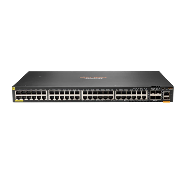 HPE Aruba Networking CX 6200F 48G Class-4 PoE 4SFP 740W Managed L3 Gigabit Ethernet (10/100/1000) Power over Ethernet (PoE) 1U HPE-S0M85AR#ABA