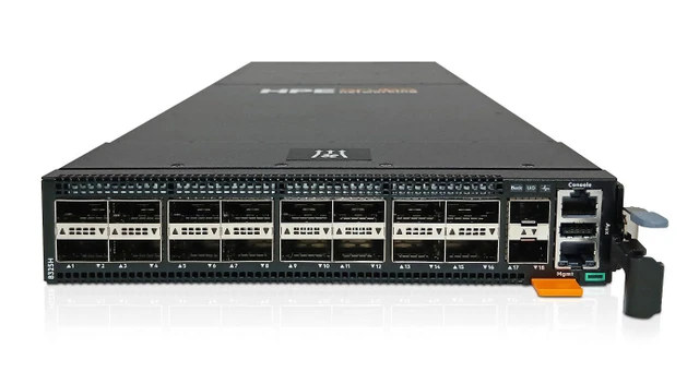 HPE Aruba Networking CX 8325H 16p QSFP28 40G/100G Back‑to‑Front 4xFan 2xPSU Managed L3 1U