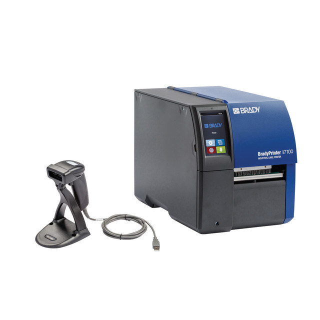 Printer i7100 with CR950 Barcode Scanner and Software Kit