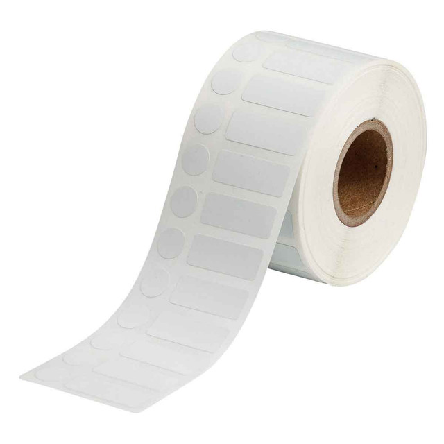 FreezerBondz Ultra-Thin Cryogenic Polyester Laboratory Labels with Vial Top for 1" Small Core Printers