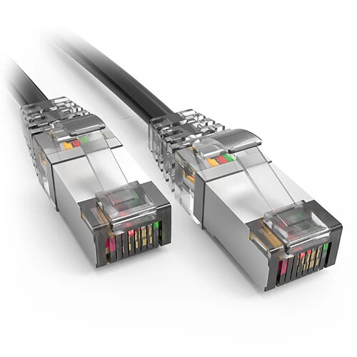Accortec C6AS28MB-K20-ACC networking cable Black 6.096 m Cat6a U/FTP (STP) Round