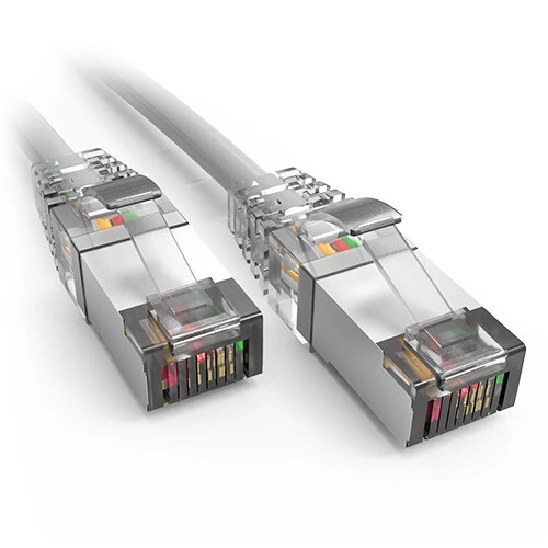 Accortec C6ASMB-G25-ACC networking cable Grey 7.62 m Cat6a U/FTP (STP) Round