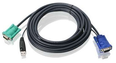 iogear G2L5205U KVM cable Black 4.88 m