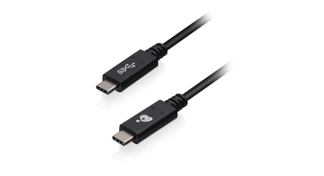 iogear G2LU3CCM12E USB cable USB 3.2 Gen 1 (3.1 Gen 1) 2 m USB C 5 Gbit/s Black