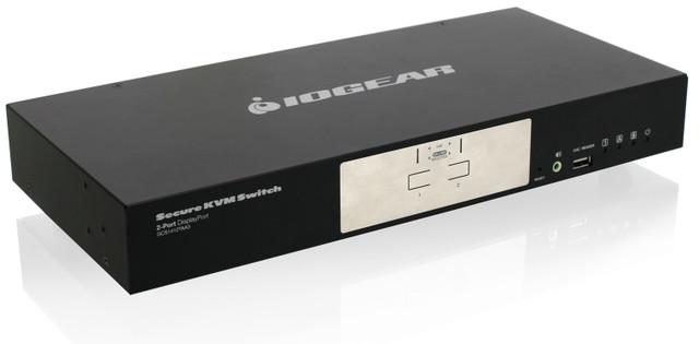 iogear GCS1412TAA3 KVM switch Black, Silver