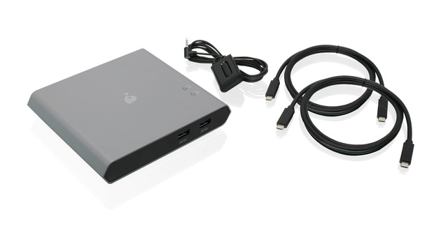 iogear Access Pro KVM switch Black, Grey