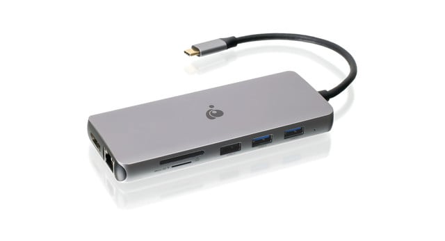 iogear GUD3C4K3P laptop dock/port replicator USB 3.2 Gen 1 (3.1 Gen 1) Type-C Grey