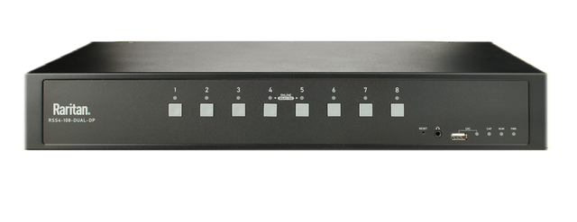 Raritan RSS4-108-DUAL-DP 8-port Dual Head SecureSwitch