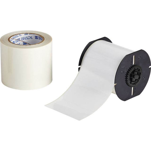 Brady ToughStripe Printable Floor Marking Label Tape (with Overlaminate) for B30 Printers - B30C-4000-483WT-KT