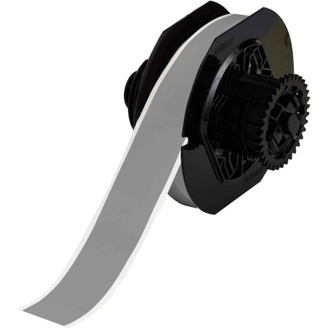 Low-Halide Multi-Purpose Polyester Label Tape for B30 Printers - 1.125", Gray