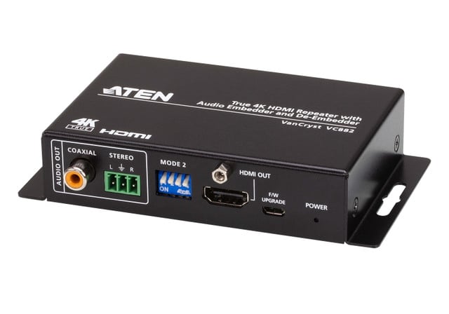 TRUE 4K HDMI Repeater WITH Audio Embedder VC882
