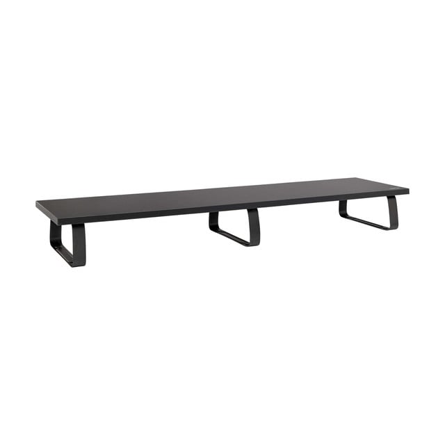 Tripp Lite MR4010 Extra-Wide Dual-Monitor Riser - 39 x 10in Wood Black
