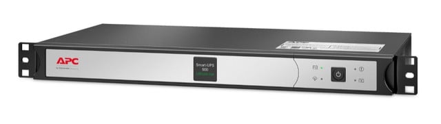 APC Smart-UPS, LINE Interactive, 500VA, Lithium-ION, Rackmount 1U, 120V, 4X NEMA SCL500RM1UNC