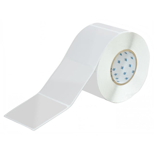 Adhesive Metalized Matte Polyester Labels for 3" Core Printers - 3" x 3"