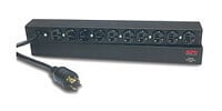 AP9564 - Power Distribution UNIT - 1U - 120 V - NEMA L5-20P - 10 NEMA 5-20R - BL AP9564