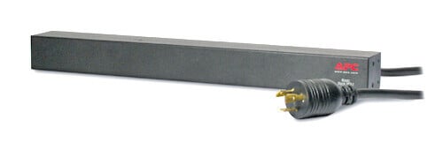 RACK PDU, Basic, 1U, 16A, 208V, the PDU Features 12 IEC 60320 C13 Outlets, Provi AP9566