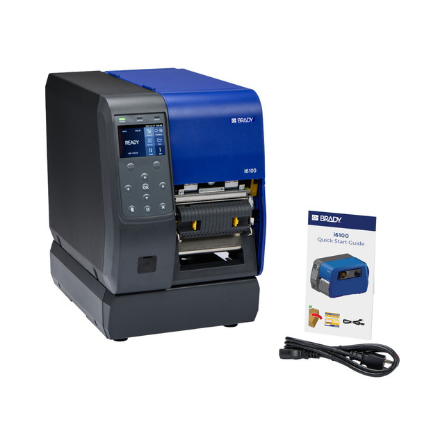 i6100 Industrial Desktop Label Printer with Rewinder
