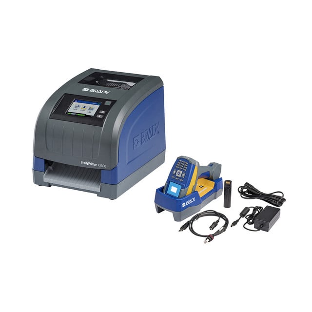 BradyPrinter i3300 with V4500 Barcode Scanner and Software Kit