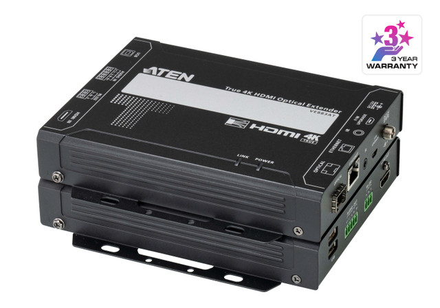 TRUE 4K HDMI Optical Receiver (TRUE 4K @ 6.2 Miles/10KM - SFP+ Duplex Single MOD VE883ARK2