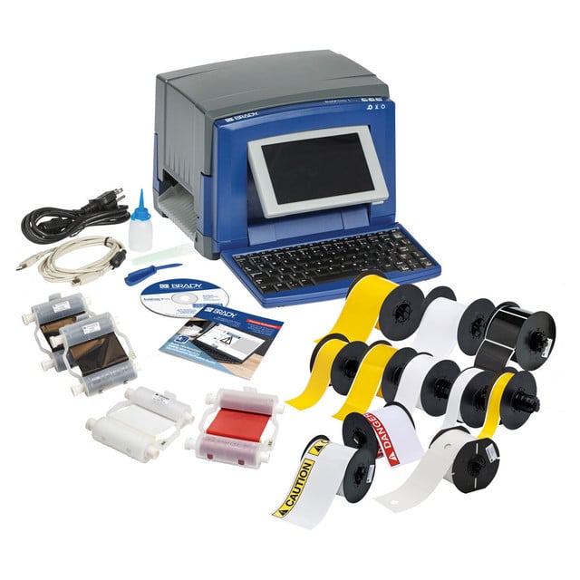 S3100 Printer with Workstation Safety & Facility ID Software Suite: General ID Kit