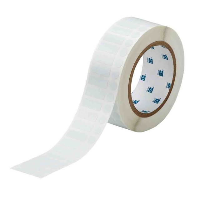 Ultra-Thin Cryogenic Polyester Laboratory Labels with for 3" Core Printers - 0.5" x 1"