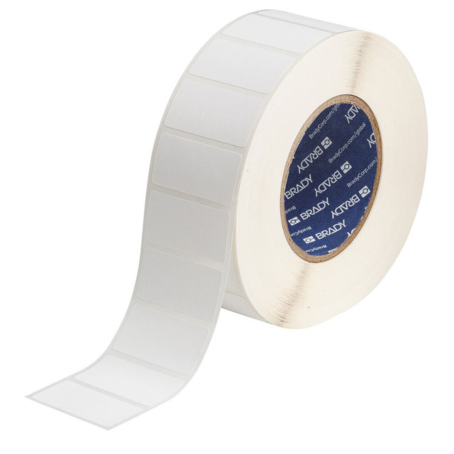 Chemical Resistant Cryogenic Polypropylene Laboratory Labels - 1" x 2"