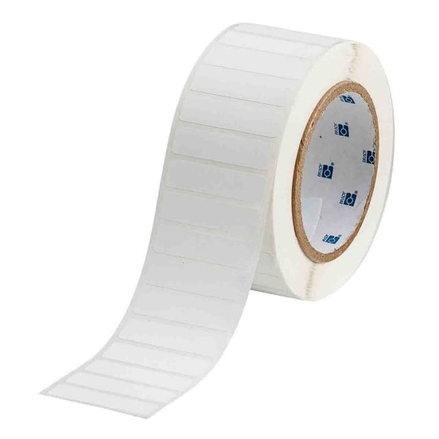 Chemical Resistant Cryogenic Polypropylene Labels for 3" Core Printers - 0.5" x 2"