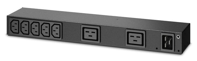 RACK PDU, Basic, 0U/1U, 100-240V/20A, 220-240V/16A, IEC 60320 C20;7 IEC 60320 C1 AP6120A