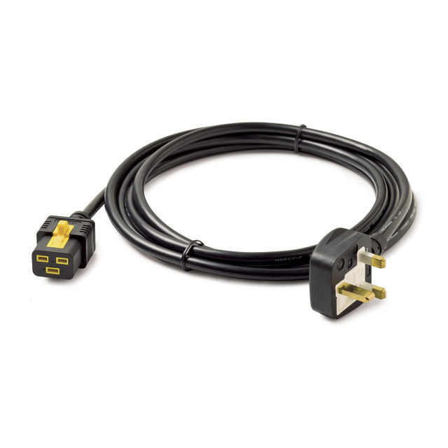 Power CORD, Locking C19 to BS1363A (UK), 3.0M AP8756