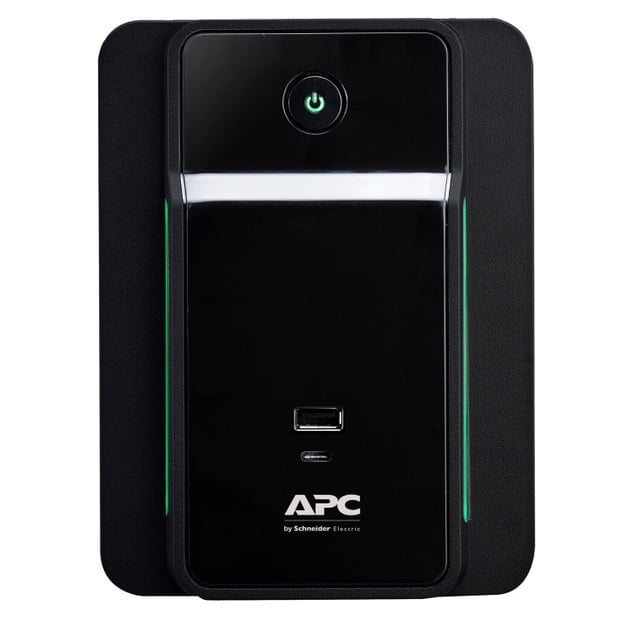 APC BACK UPS, 950VA/480W, Tower, 120V, 6X NEMA 5-15R Outlets, USB TYPE a + C POR BVK950M2