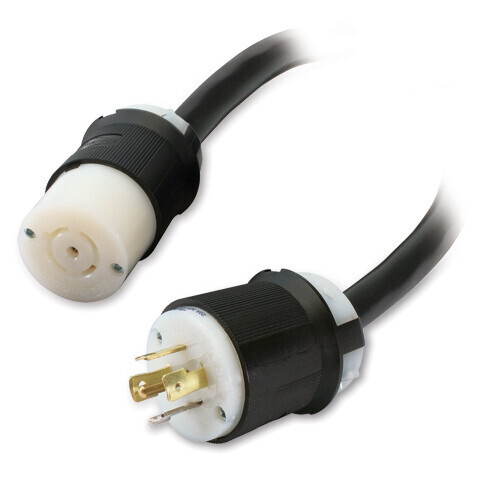 4 Cable Extender 5-WIRE #10 AWG, UL WITH L21-20R/P PDW4L21-20XC