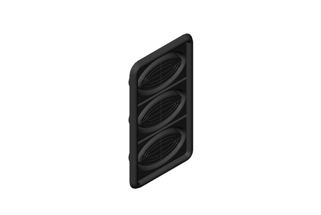 Equipment Mounting RAIL Grommet KIT for Zetaframe\\U00AECABINET; for 27.6\\W (70 39731-001