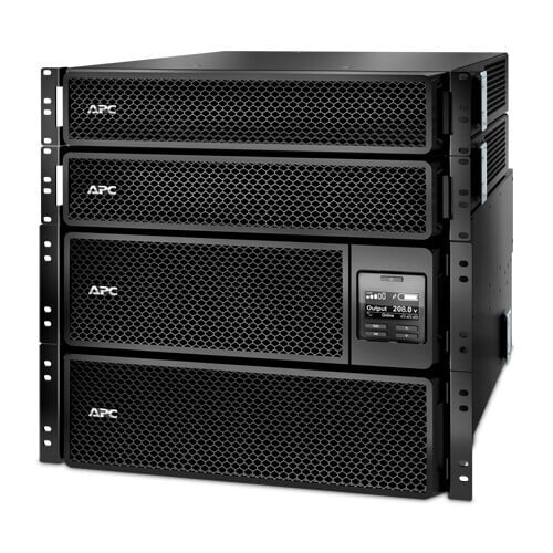 APC Smart-UPS SRT 10KVA RM WITH TWO 208V to 120V 2U 5KVA STEP-DOWN Transformers SRT10KRMXLT-5KTF2