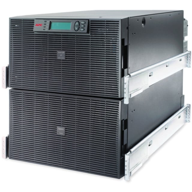 UPS - 16 KW - DB-9 RS-232, RJ-45 10/100 BASE-T - Black SURT20KRMXLI