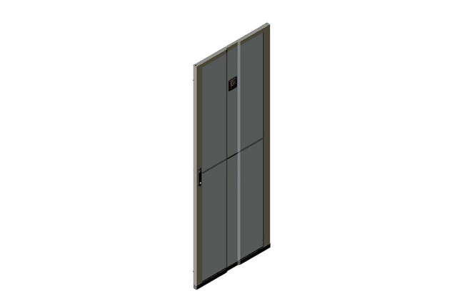 Single Perforated Metal Front DOOR for Zetaframe\\U00AECABINET; for 42U X 23.6\\ 39780-700