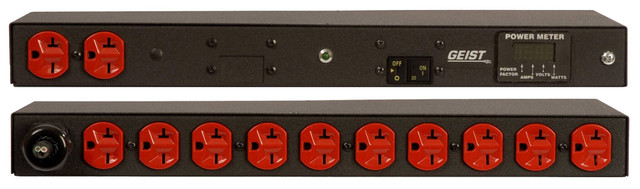 Vertiv VHVRC120-102D20TL6 power distribution unit (PDU) 12 AC outlet(s) 0U Black