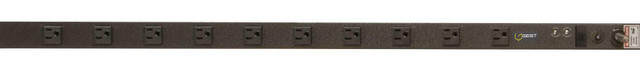 Vertiv VSSAN104-101S15 power distribution unit (PDU) 10 AC outlet(s) 0U Black